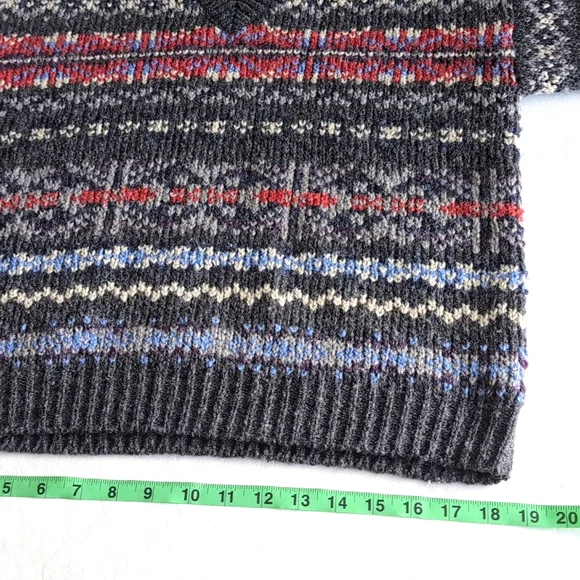 Vintage Women's Great Northwest V-Neck Long Sleeve Sweater Size S - Picture 4 of 8